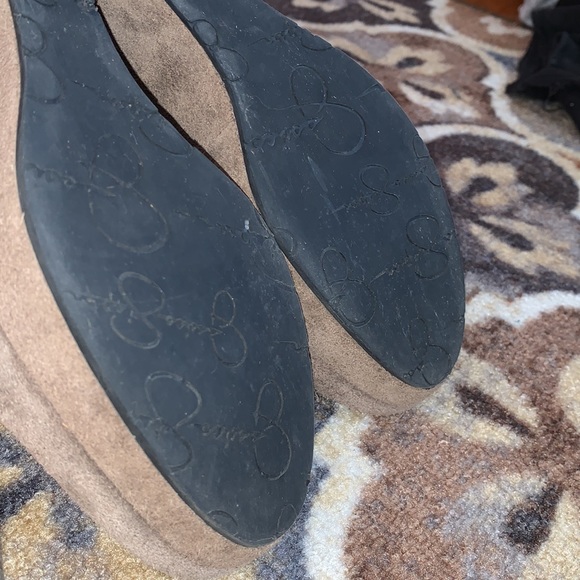 Jessica Simpson Catcher Suede Wedge Booties - Picture 12 of 15